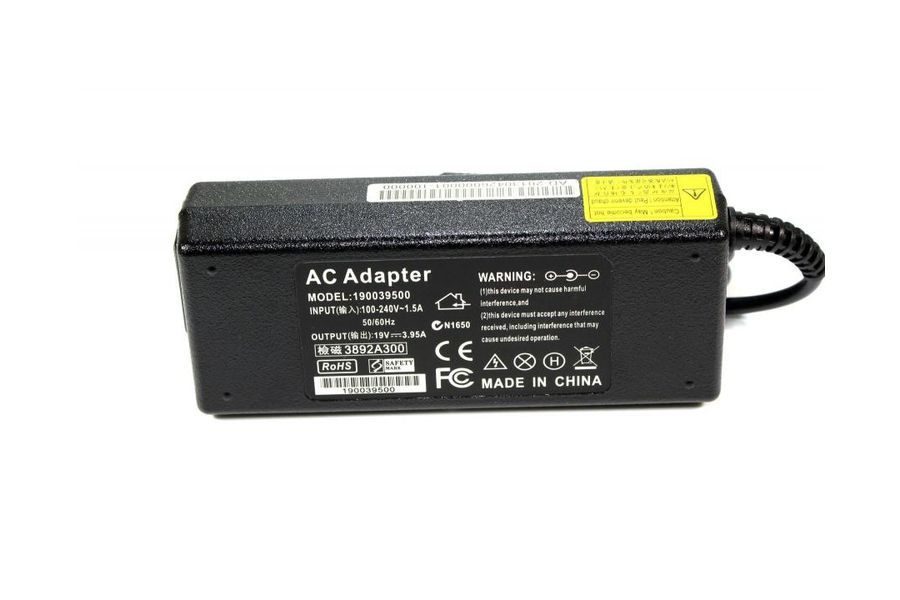Блок живлення для ноутбука Toshiba Satellite A/C/L/M/E-series 19V 3.95A (5.5*2.5 mm) 75W ADP-75SB-bb