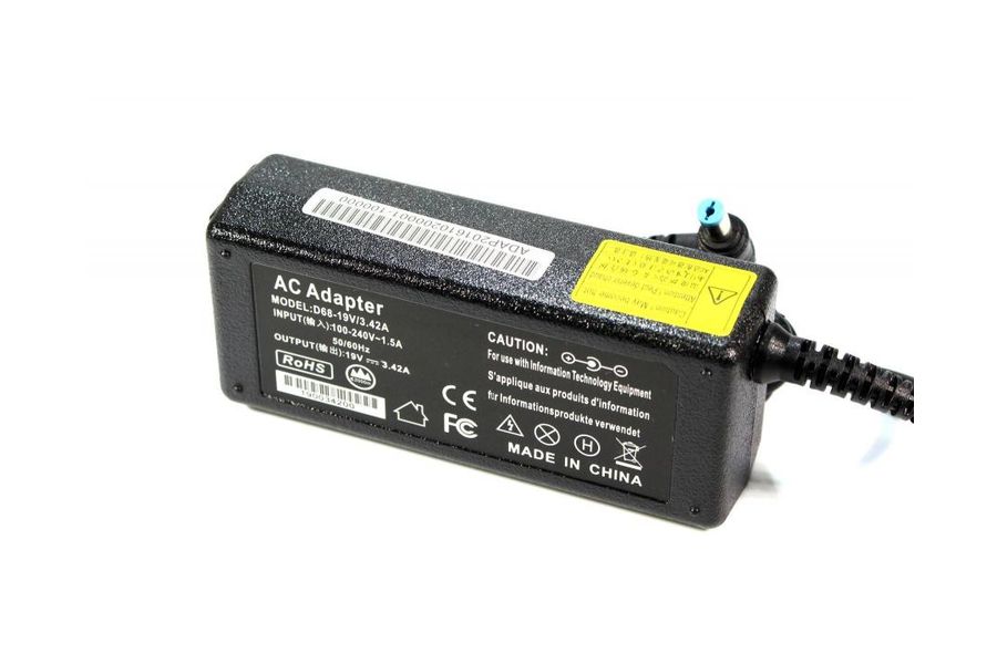 Блок живлення для ноутбука Acer 19V 3.42A (5.5*1.7 mm) 65W