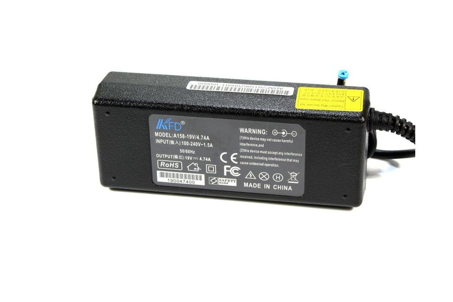 Блок живлення для ноутбука Acer 19V 4.74A (5.5*1.7 mm) 90W